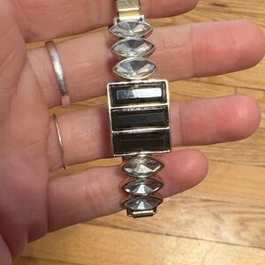 Ann Taylor Rhinestone Stretch Bracelet